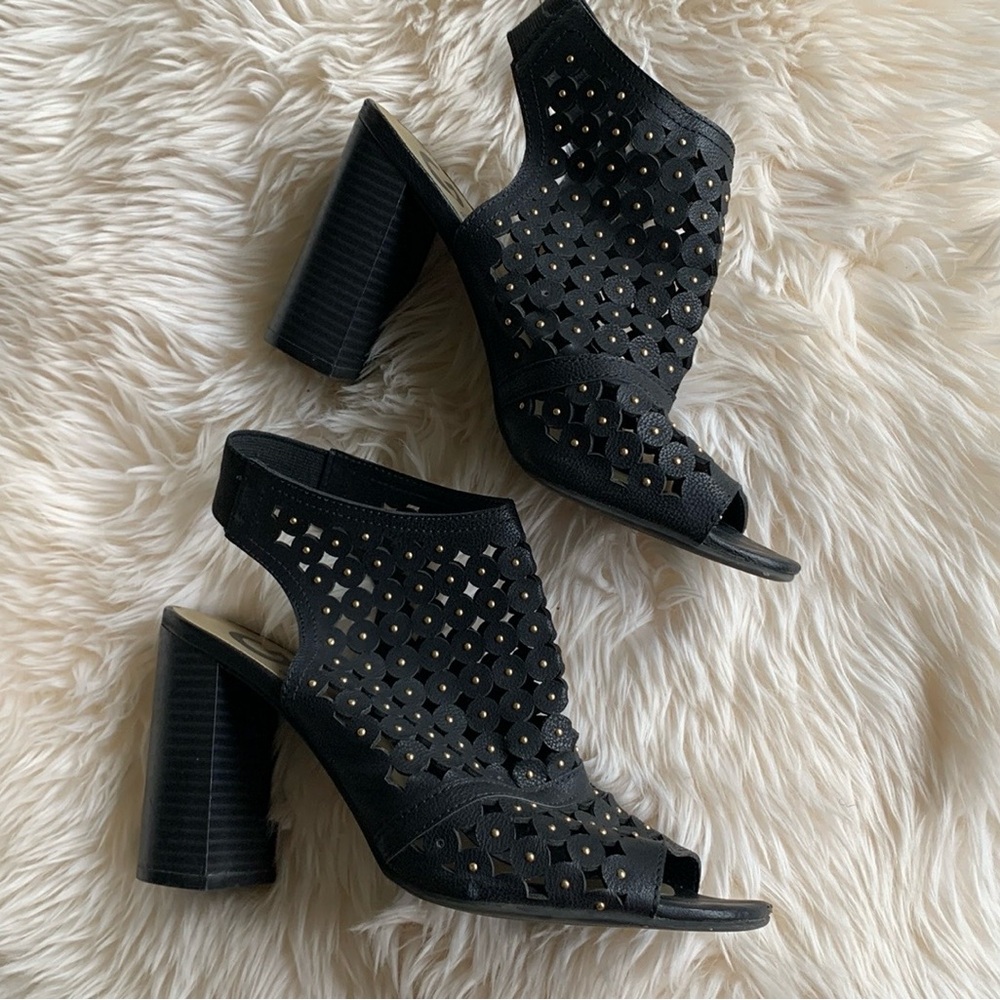 Guess slingback studded heels size: 8